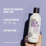 KMS Colour Vitality Blonde Anti-Brass Shampoo 300ml - Image 3