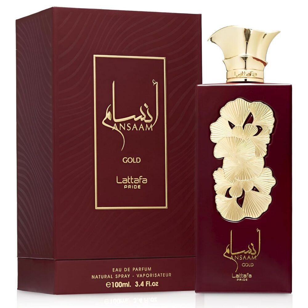 LAT0026-1.jpg Lattafa Pride Ansaam Gold Eau De Parfum 100ml - Image 1