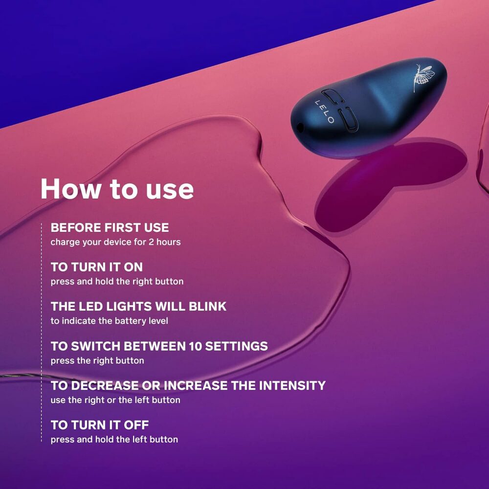 LELO0015-4.jpg LELO Nea 3 Personal Massager Black - Image 1