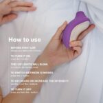 LELO Sona 2 Cruise Sonic Clitoral Massager Purple - Image 6