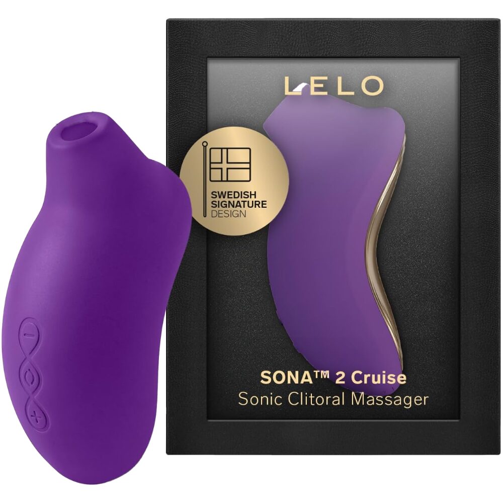 LELO0019.jpg LELO Sona 2 Cruise Sonic Clitoral Massager Purple - Image 1