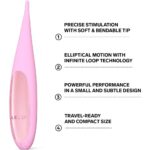 LELO Dot Travel Clitoral Pinpoint Vibrator Pink - Image 5