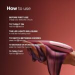 LELO Dot Travel Clitoral Pinpoint Vibrator Pink - Image 2