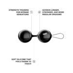LELO Weighted Vaginal Beads Noir - Image 4