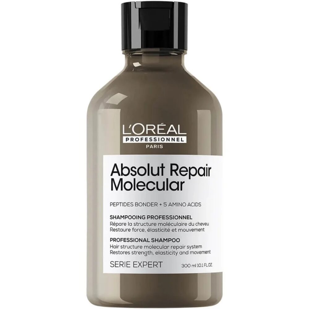 LPABSRSHMKTW_1.jpg L'Oreal Professionnel Serie Expert Absolut Repair Molecular Shampoo 300ml & Treatment Mask 250ml Twin - Image 1