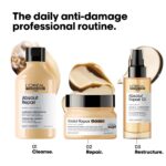 L'Oreal Professionnel Serie Expert Absolut Repair Protein + Gold Quinoa Golden Resurfacing Mask 250ml - Image 5