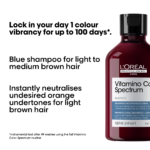 L'Oreal Professionnel Serie Expert Vitamino Colour Spectrum Blue Dyes Shampoo 300ml - Image 4