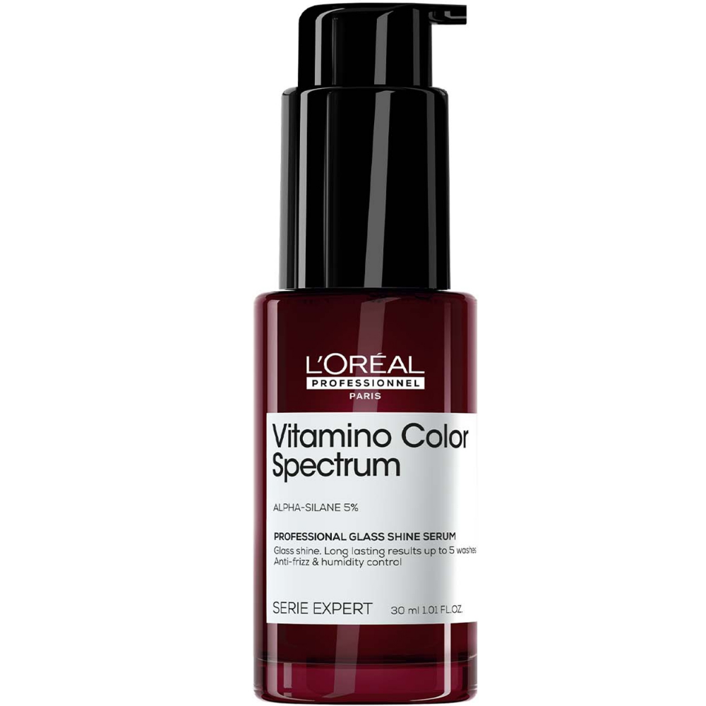 LPSE0129.png L'Oreal Professionnel Serie Expert Vitamino Colour Spectrum Glass Shine Hair Serum 30ml - Image 1
