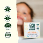 Eco Warrior Baby & Child Gently Cleansing Hair & Body Bar 50g - Image 2