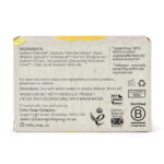 Little Soap Company Naturals Moisturising Soap Bar Lemon Zest 100g - Image 2