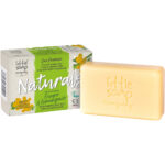 Little Soap Company Naturals Moisturising Soap Bar Ginger & Lemongrass 100g - Image 3