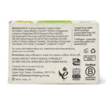 Little Soap Company Naturals Moisturising Soap Bar Ginger & Lemongrass 100g - Image 2
