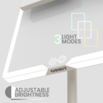 Luna London Orbit Mirror Soft Stone - Image 5