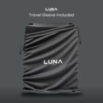 Luna London Eclipse Travel Mirror Matte Black - Image 6
