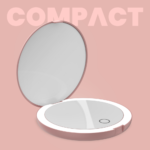 Luna London Compact Mirror Rose Gold - Image 7