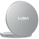 Luna London Compact Mirror Chalk Grey - Image 2