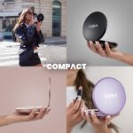 Luna London Compact Mirror Chalk Grey - Image 6