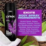 Lynx Excite 48h Crisp Coconut & Black Pepper Deodorant Body Spray 150ml