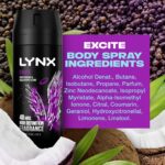 Lynx Excite 48h Crisp Coconut & Black Pepper Deodorant Body Spray 150ml - Image 7