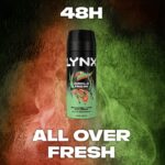 Lynx Jungle Fresh 48h Palm Leaves & Amber Deodorant Body Spray 150ml - Image 6