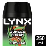 Lynx XXL Jungle Fresh 48h Palm Leaves & Amber Deodorant Body Spray 250ml - Image 5