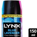 Lynx Fine Fragrance 72h Blue Lavender Mint & Amber Premium Deodorant Body Spray 150ml