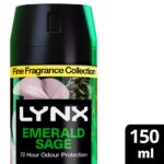 Lynx Fine Fragrance 72h Emerald Sage White Geranium & Cedar Premium Deodorant Body Spray 150ml - Image 6