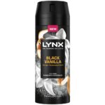 Lynx Fine Fragrance 72h Black Vanilla Orange & Sandalwood Premium Deodorant Body Spray 150ml - Image 2