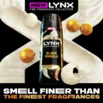 Lynx Fine Fragrance 72h Black Vanilla Orange & Sandalwood Premium Deodorant Body Spray 150ml - Image 3