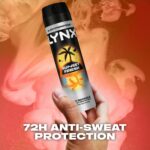 Lynx XXL Sunset Fresh 72h Mango & Mandarin Anti-Perspirant Deodorant Spray 250ml - Image 3