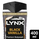 Lynx Black Vanilla Premium Shower Gel 400ml - Image 2