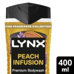 Lynx Peach Infusion Premium Shower Gel 400ml - Image 2