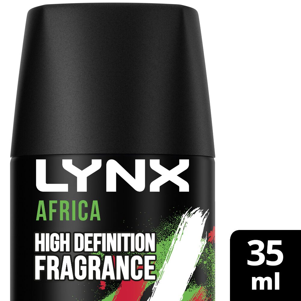 LYNX0080-1.jpg Lynx Africa 48h Deodorant Body Spray 35ml - Image 1