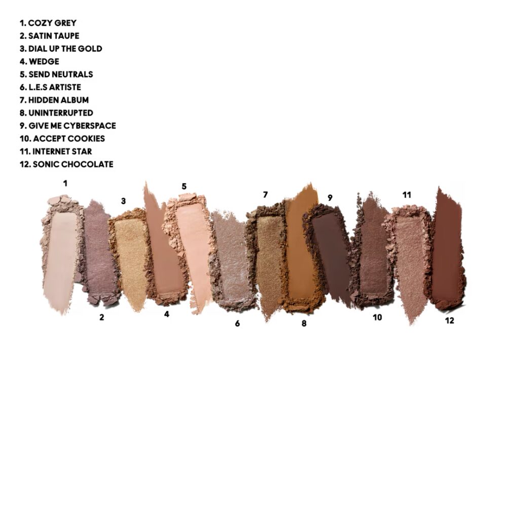 MAC0097-1.jpg MAC Connect In Colour Unfiltered Nudes 12 Colour Eyeshadow Palette - Image 1