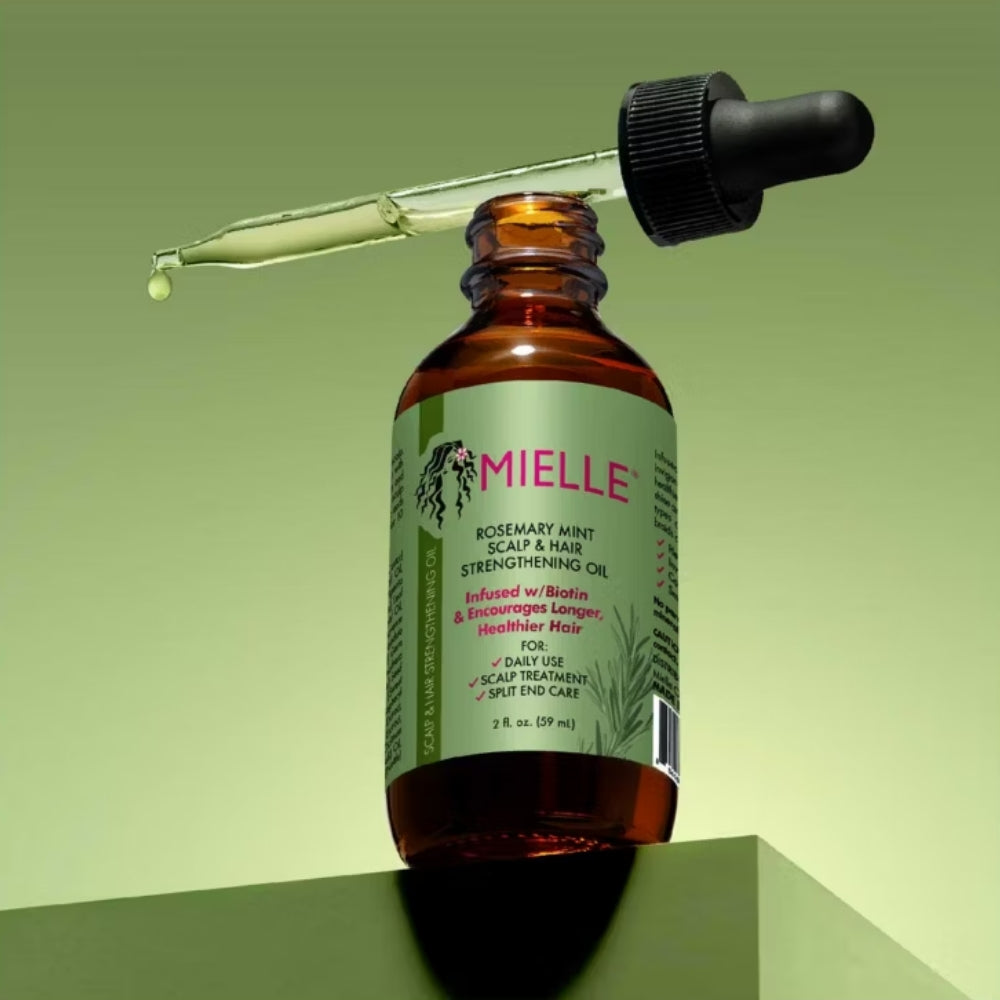 MIE0001-1.jpg Mielle Rosemary Mint Scalp & Hair Strengthening Oil 59ml - Image 1