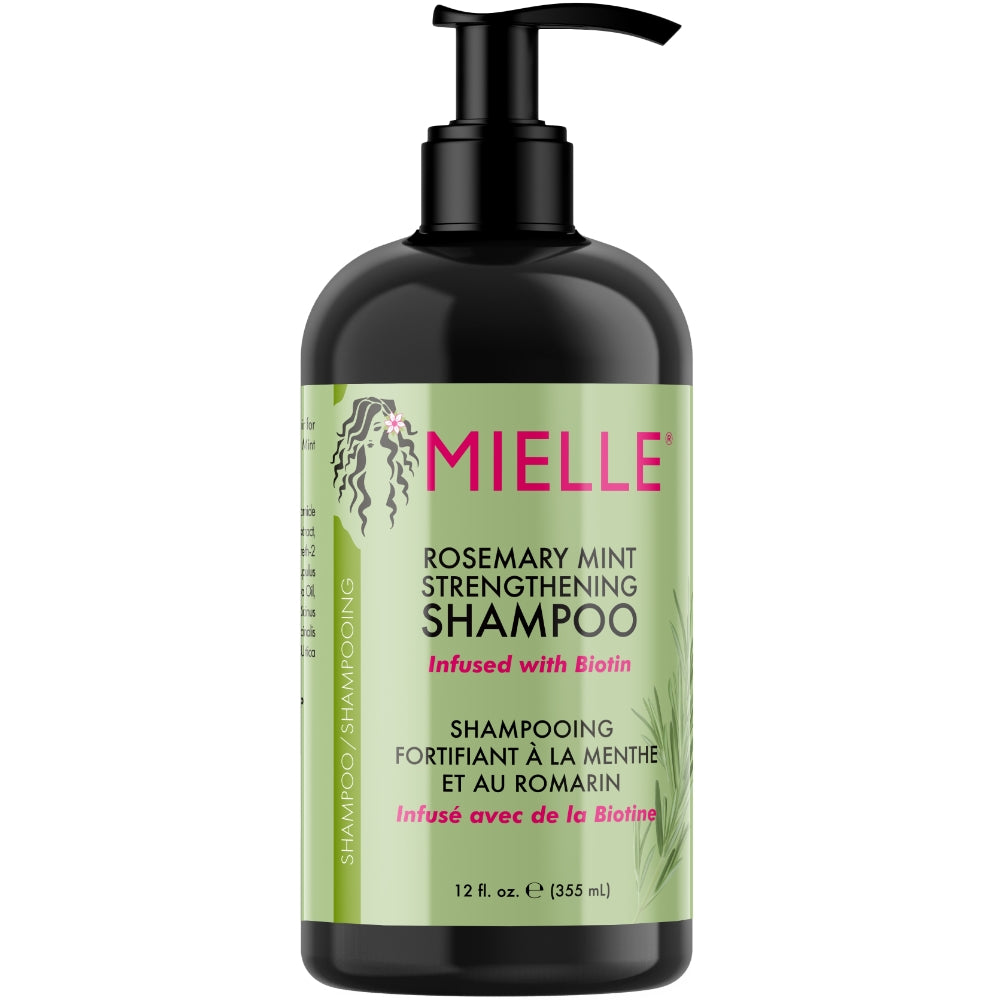 MIE0002.jpg Mielle Rosemary Mint Strengthening Shampoo 355ml - Image 1