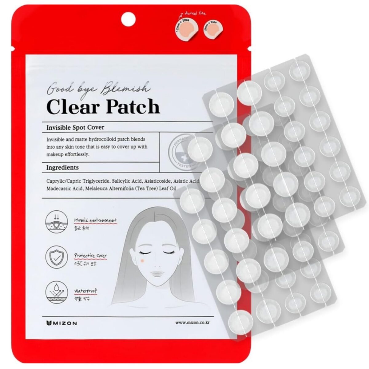 Mizon Good Bye Blemish Clear Patch 44 Patches - Image 5