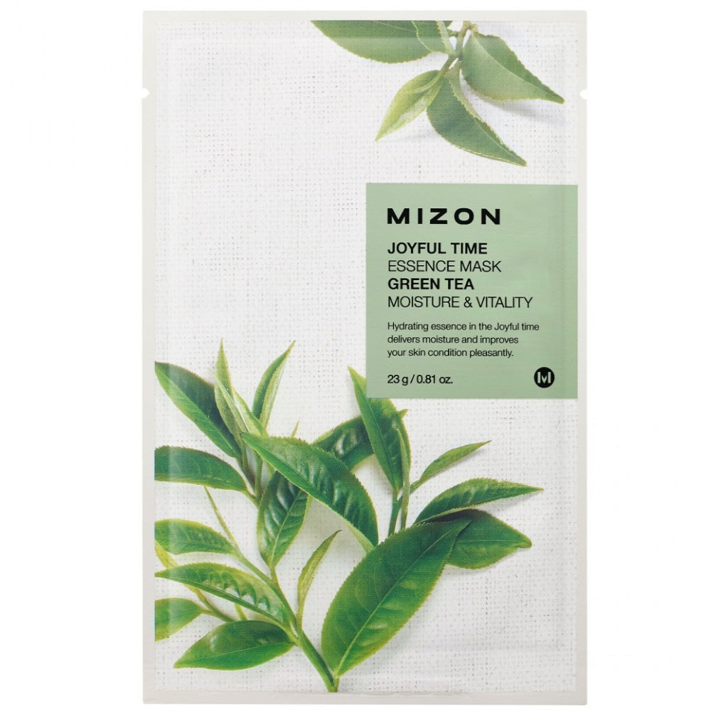 MIZ0033.jpg Mizon Joyful Time Essence Green Tea Sheet Mask 23g - Image 1