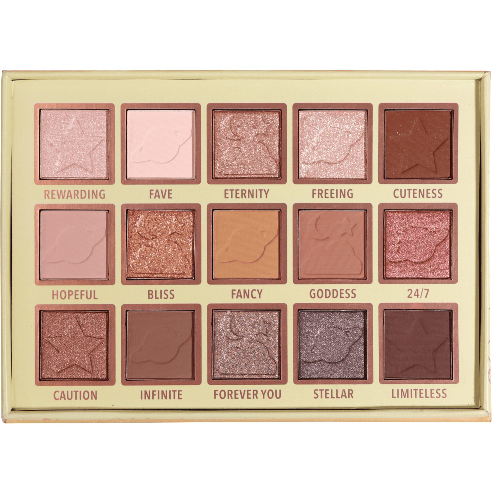 MOIR0044-2.jpg MOIRA Chasing Eternity 15 Colour Eyeshadow Palette - Image 1