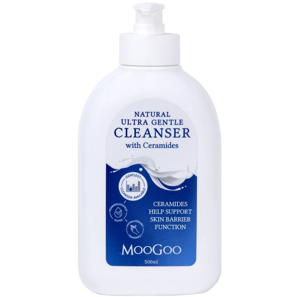 MOO0033.jpg MooGoo Natural Ultra Gentle Cleanser 500g - Image 1