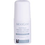MooGoo Natural Fresh Cream Aluminium Free Deodorant Sensitive & Fragrance Free 60g - Image 3