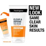 Neutrogena Clear & Defend Facial Scrub 150ml - Image 7