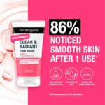 Neutrogena Refreshingly Clear Pink Grapefruit Daily Exfoliator 150ml - Image 3