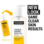 Neutrogena Clear & Soothe Micellar Jelly Make-up Remover 200ml - Image 3