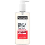 Neutrogena Clear & Defend+ Facial Wash 200ml - Image 2
