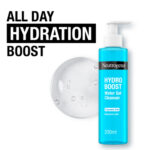 Neutrogena Hydro Boost Water Gel Cleanser Fragrance-Free 200ml - Image 9