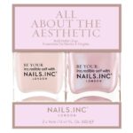 Nails Inc. All About The Aesthetic Nail Polish Duo 2 x 14ml