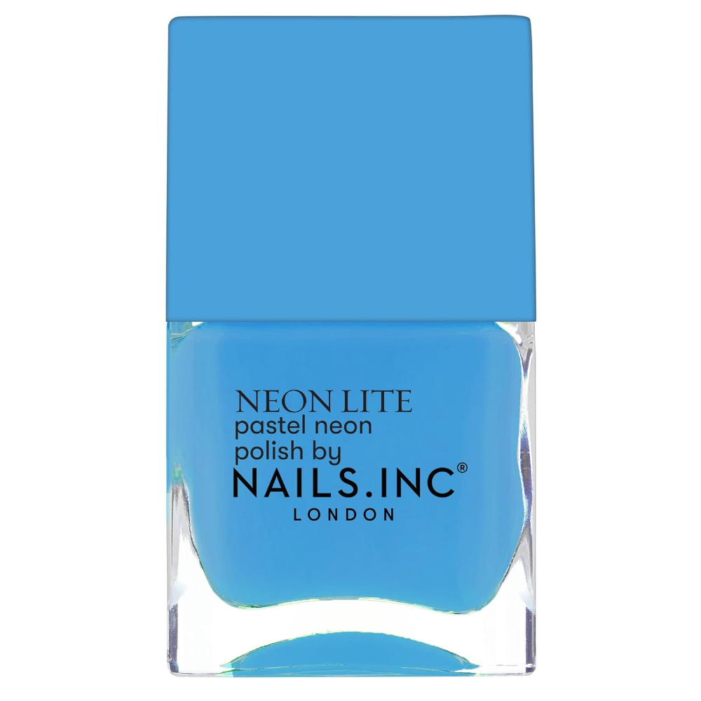 NINC0015.png Nails Inc. Neon Lite Pastel Neon Seabright Street Nail Polish 14ml - Image 1