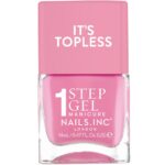 Nails Inc. It's Topless 1-Step Gel Miley Nail Polish 14ml