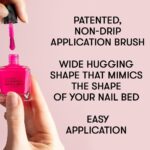 Nails Inc. Jelly Effect 45 Second Speedy Gloss Hot Pink Nail Polish 14ml - Image 5